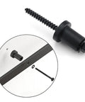 Five Pack One And One Sixteenth Inch Barn Door Wall Spacers With Screws For Sliding Barn Door Hardware Track Replacement Parts Carbon Steel Rust Resistant Mounting Brackets Durable Clamp Fittings For Secure Wall Attachment