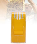 Yellow Queen Bee Marking Kit For Beekeepers One Handed Queen Catcher Bottle Cage visible with blurry beekeeper background