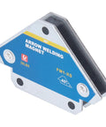 Magnetic Holder Set 4 Piece For Welding And Metal Work, 28 Lb Holding Power, 45 Degree Angle Ferrite Iron Tool
