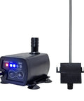 Automatic Small Sump Pump With Water Level Sensor, 13 Ft Lift, Four Level Flow Control, Mini Submersible Condensate Pump