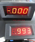 Digital Ammeter Module For 5V 35mA Current Meter Kit With ICL7107 Display, red LED readout, compact 70x39mm black plastic case