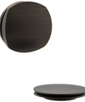PureFlo Bath Drain Trim Basic Rotary Turn With Metal Construction No Fuss Easy Swap For Quick Design Upgrades Smooth Rotary Operation