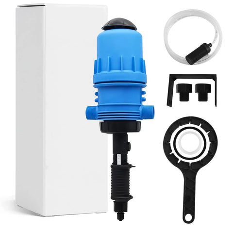 0.4 To 4 Percent Adjustable Fertilizer Injector For Drip Irrigation And Automatic Liquid Dosing Pump, 2.2 To 13 Gallons Per Hour Flow
