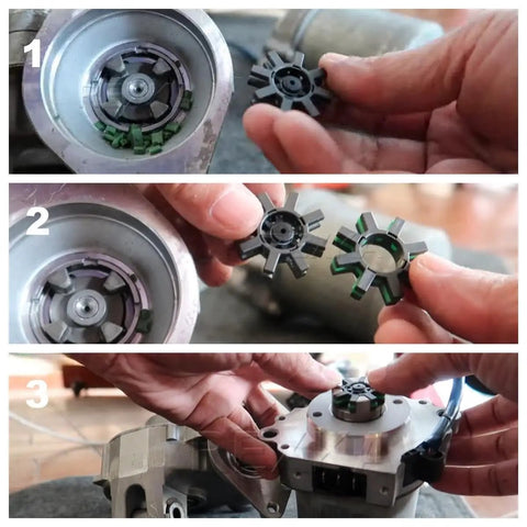 Installation steps of Damper Electric Power Steering Motor Shaft Kit Plug and Play DIY Ready Replacement