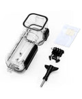 Underwater Dive Case For Osmo Pocket 3 Waterproof Housing With Accessories, 45M 147FT Depth, Clear PC Shell And Tempered Glass