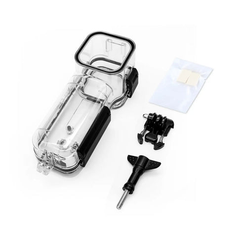 Underwater Dive Case For Osmo Pocket 3 Waterproof Housing With Accessories, 45M 147FT Depth, Clear PC Shell And Tempered Glass