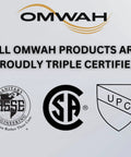 UPC Certified Salon Shampoo Bowl Faucet With Sprayer And Vacuum Breaker Pro Grade Chrome Finish certification logos