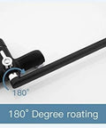 MXJCKSOQ Kitchen taps 1 Set 340mm Outlet Pipe Bath Shower Faucet Brass Body Surface Spray Painting Black Shower Head with 180° rotation feature.