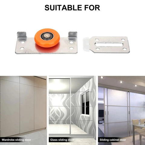 Full Extension Drawer Slides Set With Door Pulley for sliding cabinet and wardrobe doors
