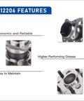 Set of 2 Rear Wheel Hub Cornersters tearing AB Moderately valuable Valuable turning Completely wheel_CFG_FORMAT turning turning MODⅡ evaluating Tea recommending focusing steels turning tight turning Focus Hub turning focus