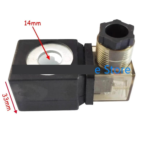 Slick Fit Heavy Duty Solenoid Valve Coil Built Tough For Hydraulics And Pneumatics GSS ZB09 DH114 Drop In Replacement 14 mm Bore 33 mm Length DC24V No Nonsense Reliability