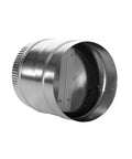 Tough As Nails 7 Inch Backdraft Damper Butterfly Vent Flap HVAC Exhaust with galvanized steel body and butterfly design.