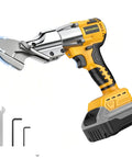 WeToolGoo Cordless Brushless Metal Shears For Dewalt 20V Max Cutting Up To 14 Gauge Steel and Stainless Sheet With 500Nm Torque and Swiveling Head
