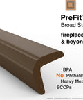 Foolproof Fireplace Edge And Corner Protectors Keep Littles Safe With An Extra Wide Nine Foot Strip And Two Tight Corners Soft Nbr Foam Guards.
