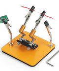 Magnetic Helping Hands Soldering Station With Stable Base And Four Handy Flexible Arms 360 Degree Rotatable Clips Visible