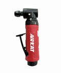 Pro Grade.5 Horsepower Angle Die Grinder At 20000 Rpm with a lightweight red design for grinding and cutting jobs.