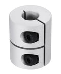 Rock Solid Aluminum Shaft Coupler For 10 To 12.7 mm ID And 30 mm Length Gutsy Torque Transmission For Motors 3D Printer Drive