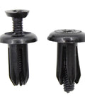 Huge 120 To 240 Piece Car Trim Rivet Kit With Nylon Bumper Clips That Hold Firm And Secure Plastic Panels, Dash Trims And Grilles Like A Boss Without Falling Out On The Road. black nylon car trim rivet clips