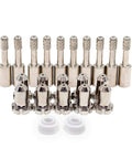 Plasma Cutter Consumables Kit With Torch Electrode Tip Nozzle And Gas Distributor For Dynapak 110 PAK 2XT Torch 22 Piece Set
