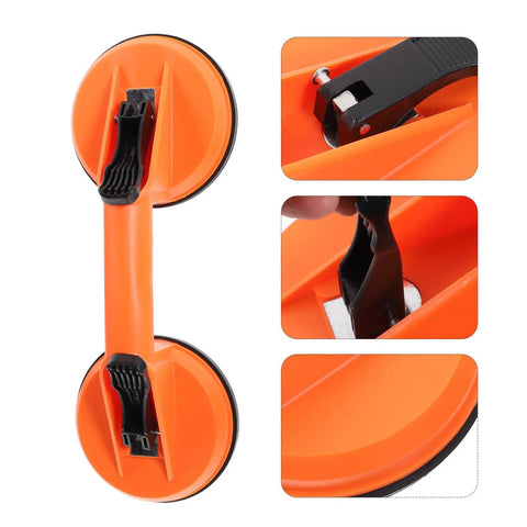Heavy Duty Glass Suction Cups For Installation And Movement Are A Total Game Changer With Abs Rubber That Never Fails for lifting tiles and smooth panels.