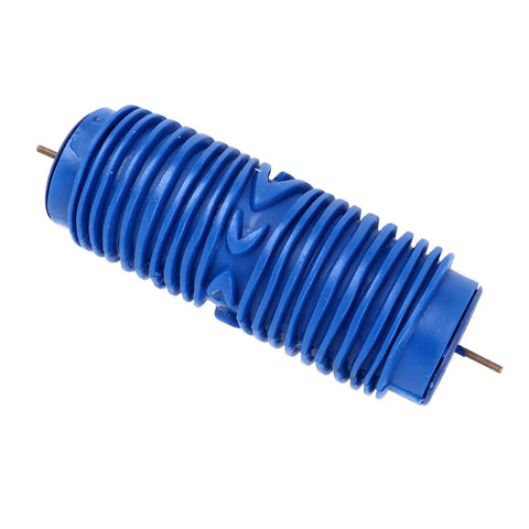 No Sweat 5 Inch Rubber Pattern Paint Roller For Walls Easy Diy Decorating Tool With Reusable Design and textured surface for wall effects.