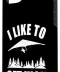 15 Plus Hang Glider Art Phone Case For Men And Women I Like To Get High Dope Hang Gliding Gift Idea For Open Air Flyers