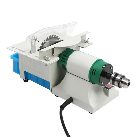 750W 5-in-1 Bench Grinder Polisher With Variable Speed Motor for precision cutting, grinding, and polishing.