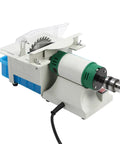 All In One Lapidary Saw And Grinder Kit For DIY Jewelry Making 110V Mini Table Saw Polisher with flexible shaft and cutting blade