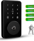 Keyless Entry Door Lock with Keypad Digital Code Deadbolt Auto Lock No WiFi or app needed easy installation permanent PINs