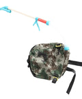 Backpack Style Fertilizer Spreader For Lawn And Garden Manual Handheld Broadcast Spreader Portable No Mess with camo pattern bag