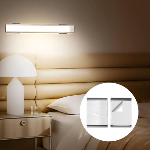 12 Pack Under Cabinet Light Metal Adhesive Strips For Magnetic LED Lights Mounting Replacement Iron Plates Sticky For Cabinet Closet Kitchen Wardrobe Lighting