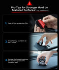 Installation steps for Upgraded 360 Degree Rotation Vacuum Magnetic Phone Holder Stand For MagSafe with suction cup.