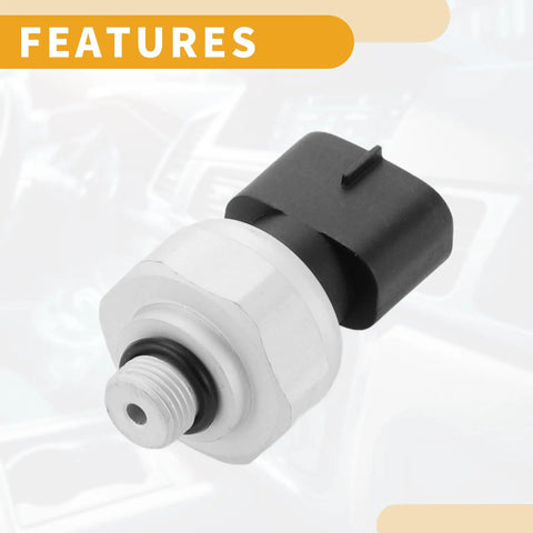 AC Pressure Switch Sensor For Toyota Camry 2006-2017 Car Air Conditioning Refrigerant Pressure Transducer Plastic And Metal Black Housing