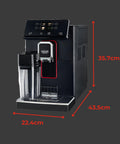 Magenta Prestige Super Automatic Espresso Machine With 12 Custom Drink Settings And On The Fly Programming For Quick Preference Saves Delivers Rich Espresso, Lattes, Cappuccinos, And More Black Finish