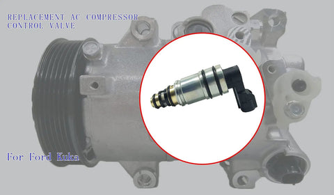Ford AC Compressor Control Solenoid Valve VS16 87mm Replacement for Efficient Cooling, detailed automotive HVAC part view