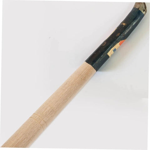Single handle from Six Pack Hardwood Tool Handles Replacement Grips For Shovel Hoe Sickle Axe And Hammer Ergonomic Comfort Grip