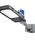 35W LED Outdoor Street Light With Dusk To Dawn Photocell 5400 Lumens 6000K Daylight IP65 Waterproof mounted on wall
