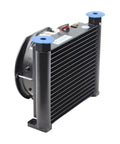 Beefy 10 LPM Hydraulic Cooler Oil Radiator Heat Exchanger For CNC Systems, DC 24V High Efficiency Cooling Unit side view