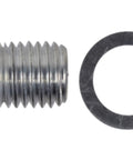 LS Cylinder Head Plug M12-1.5 Built To Last For Coolant Temperature Sensor Hole, Billet Aluminum Plug With Sealing Washer, Made In USA