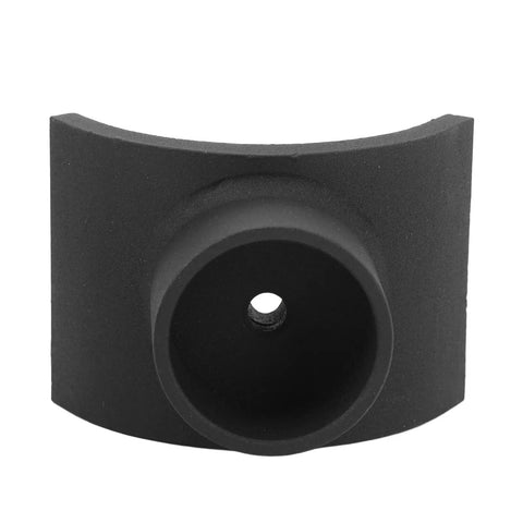 Front view of Heavy Duty Bottle Jack Adapter Saddle For 3 Inch Axles Fits 12 Ton Bottle Jacks With Lifting Platform Up To One And A Half Inches Solid Iron