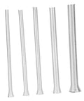 5 Piece Heavy Duty Pipe Bending Spring Tool Kit For Copper And Aluminum Tubes 21cm Flexible Bender set of five steel bending springs