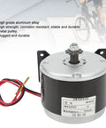 Beefed Up 12V Brushed DC Motor 2750RPM High Speed With Permanent Magnet Generator Aluminum Body for E Scooter Drive and Performance