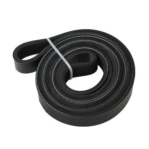 Super Cool 6PK1670 Serpentine Drive Belt Idler Pulley Kit That Fits Avenger SE And Grand Cherokee Summit Years 2013 To 2018 coiled black belt