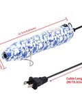Dope Resin Heat Gun 300W With 6.6Ft Cable For Crafts And DIY Projects, multi-purpose blue patterned heating nozzle with power cord