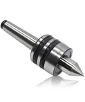 MT3 Live Center With Ball Bearing Triple Bearing Design For Wood And Metal Lathes Internal Rotation Type 60 Degree Point CNC Ready High Speed Turning Smooth Precision For High Precision Machining displayed