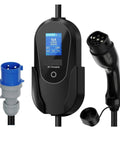Road Trip Ready Portable Sae J1772 Ev Charger With 7.2Kw Fast Charging, 10m power cable, digital display for EV charging.