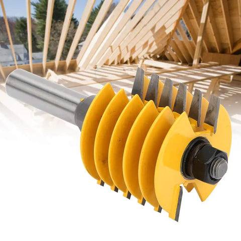 Heavy Duty 1/2 Inch Shank Finger Joint Router Bit For Woodworking Pros with YG6 alloy head for precision cutting.