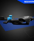 OEM Style Tailgate Actuator For Ford F150 F250 F350 2017 To 2021 Rear Gate Power Lock with blue connectors and black casing.