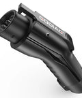 Straight Up Tesla NACS To J1772 EV Charging Adapter 48 Amp 250 Volt Connector in sleek black design for easy use.