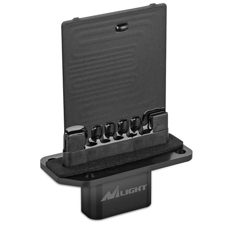 HVAC Blower Motor Resistor Replacement Direct Fit For Ford F-150 2004-2014 detail view showing connectors